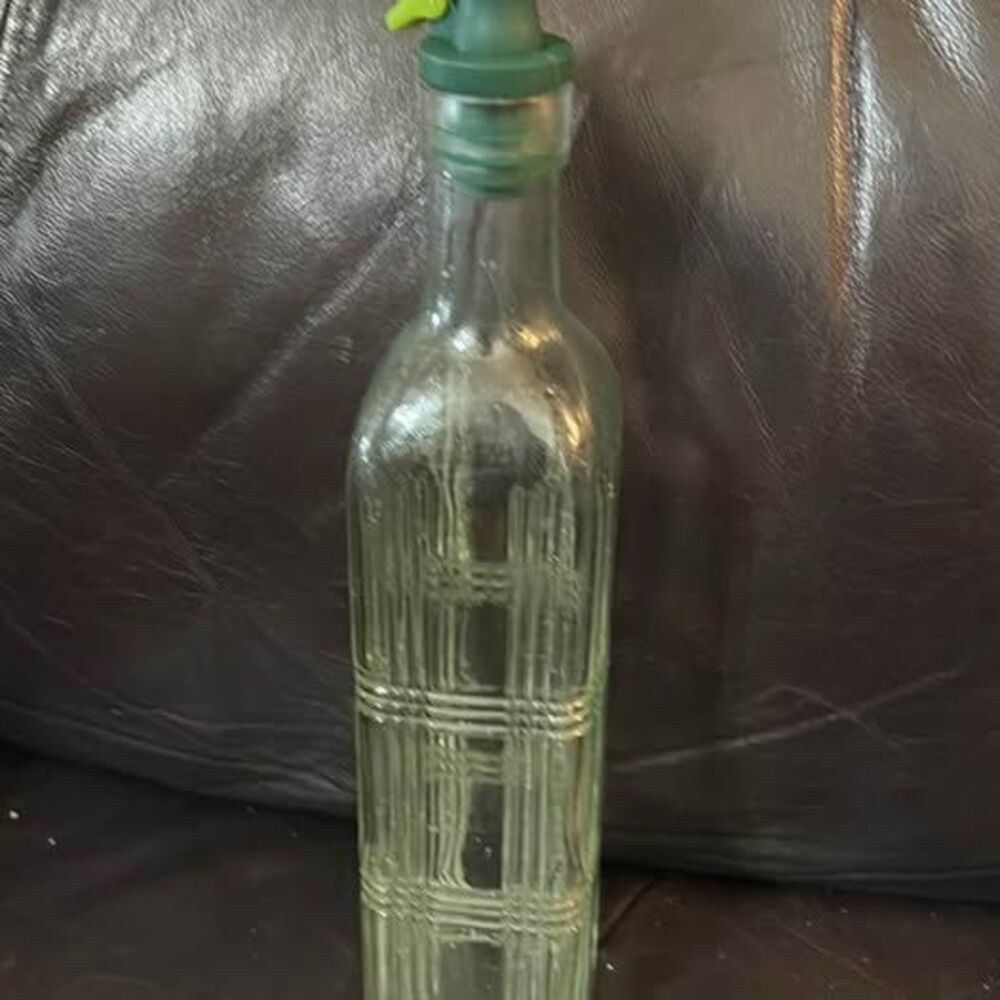 Glass Oil and Vinegar Dispenser Bottle